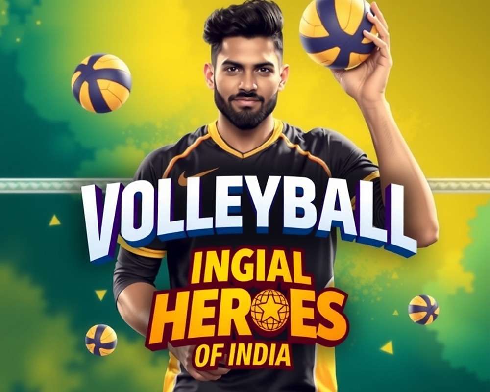 Volleyball Heroes of India Live Stream Indian content creator streaming Volleyball Heroes of India gameplay with commentary